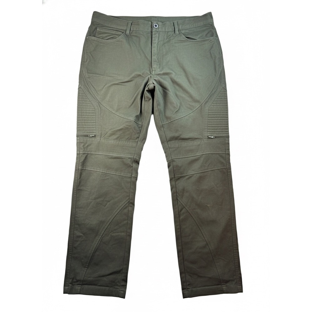 R.S.1ne 10:00‎ pm New York Olive Green Moto Cargo Pants 30x32 Slim Fit Grunge